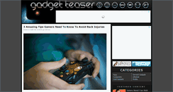 Desktop Screenshot of gadgetteaser.com